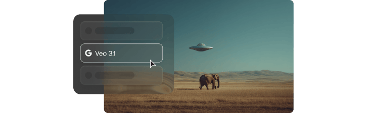 Buka generator Veo 3.1